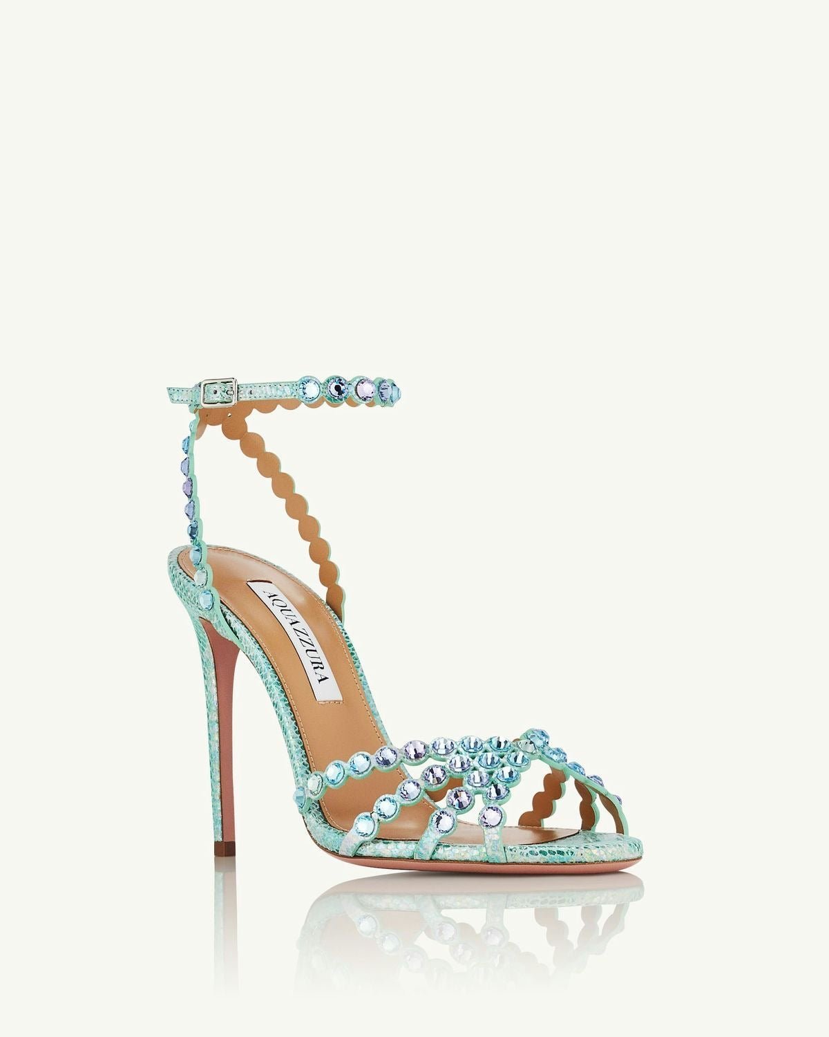 AQUA TEQUILA HEELS BLUE GREEN - NV ESSENTIALS
