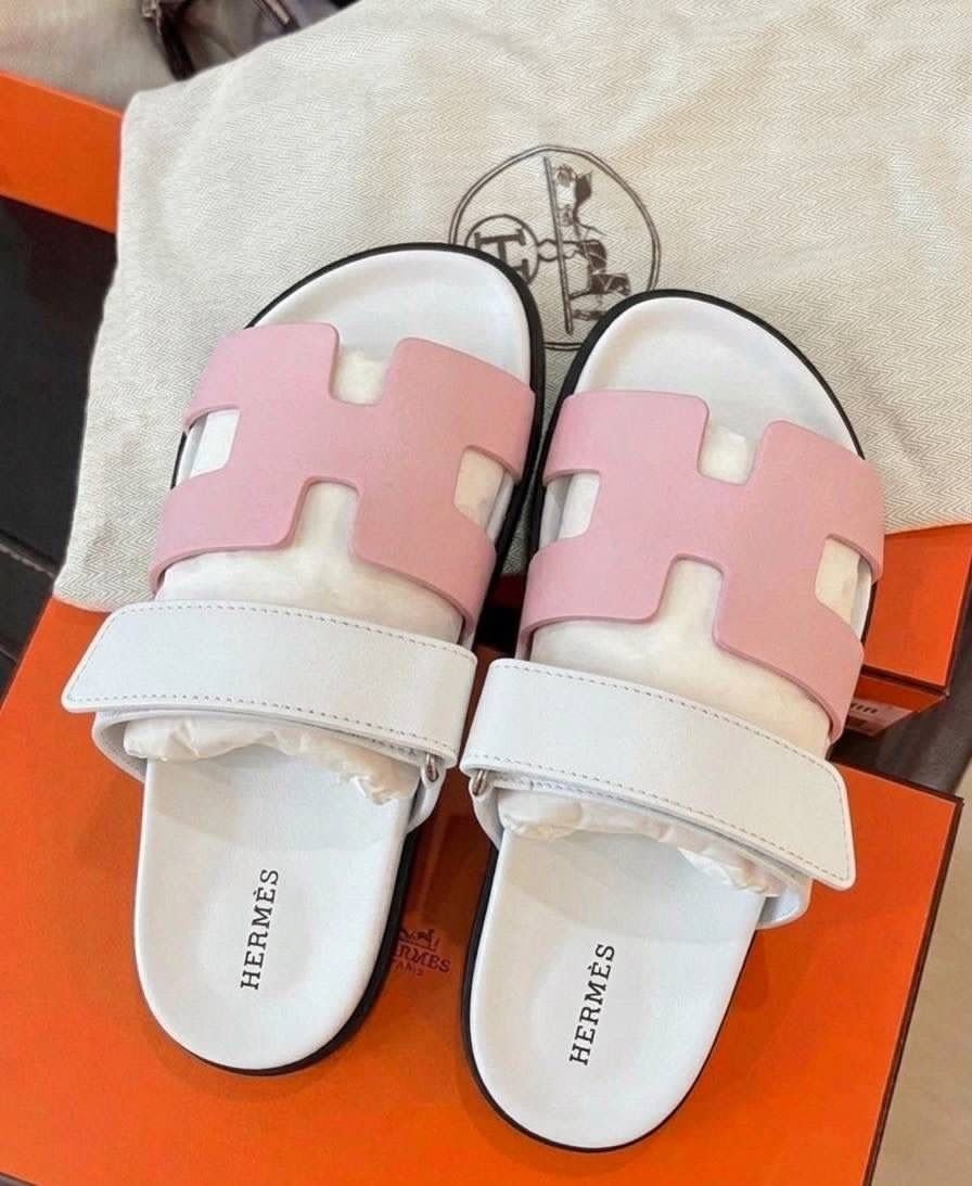 CHYPRE SANDALS WHITE PINK - NV ESSENTIALS