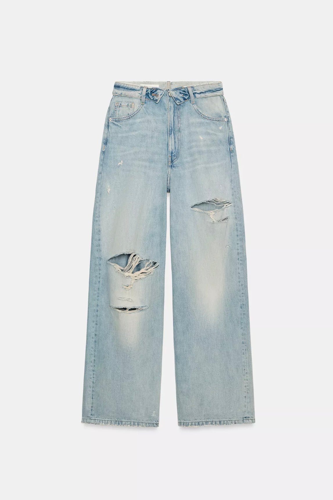 DOUBLE WAIST JEANS - NV ESSENTIALS