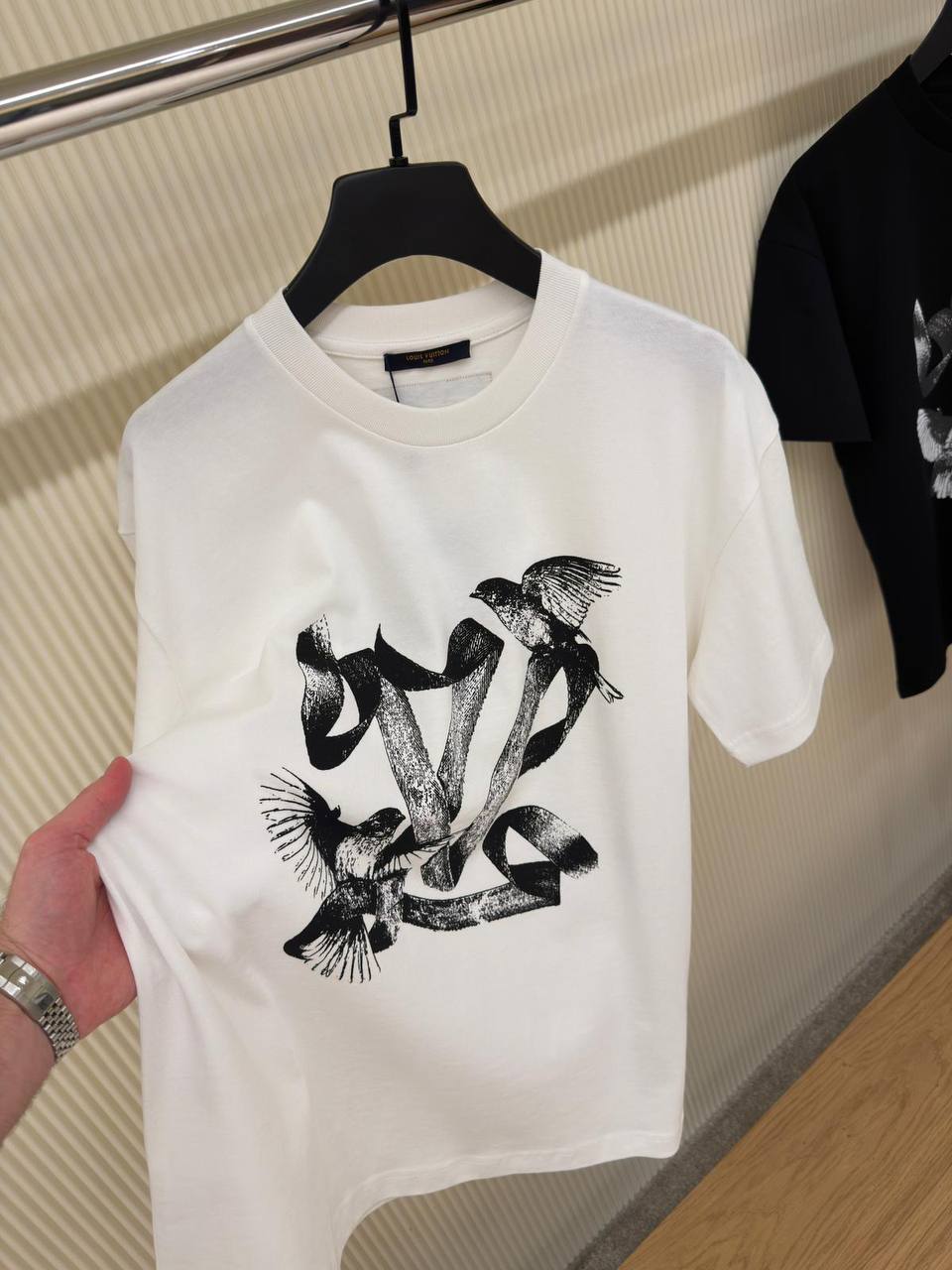 Louis Vuitton – LV Bird Monogram Graphic Tee - NV ESSENTIALS