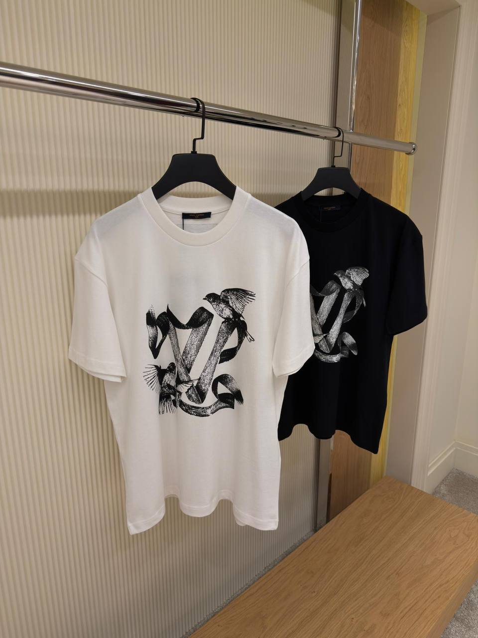 Louis Vuitton – LV Bird Monogram Graphic Tee - NV ESSENTIALS