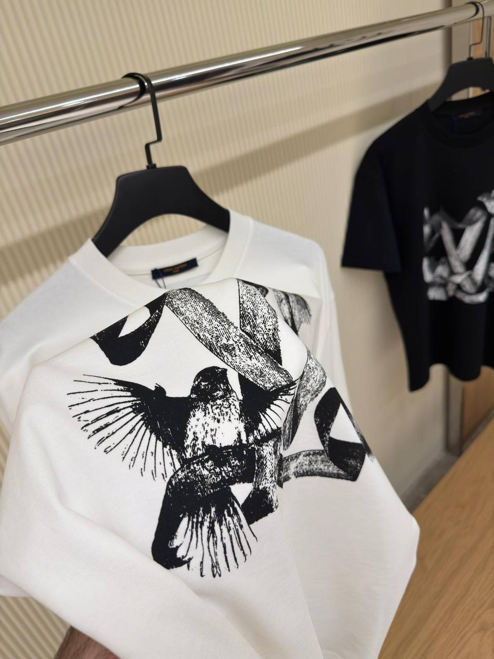 Louis Vuitton – LV Bird Monogram Graphic Tee - NV ESSENTIALS