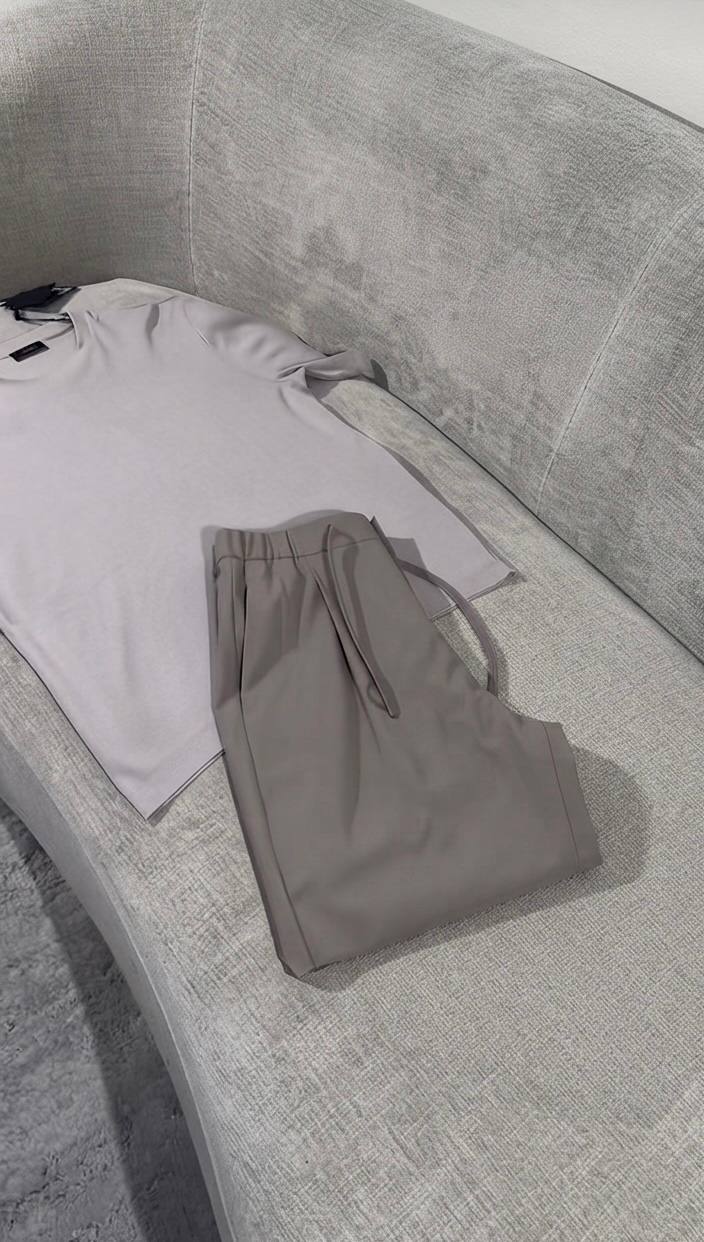 Herno x Canali Set T-Shirt + Pants