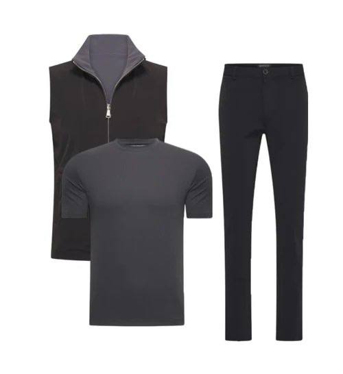 Triple Set Noir Anthracite