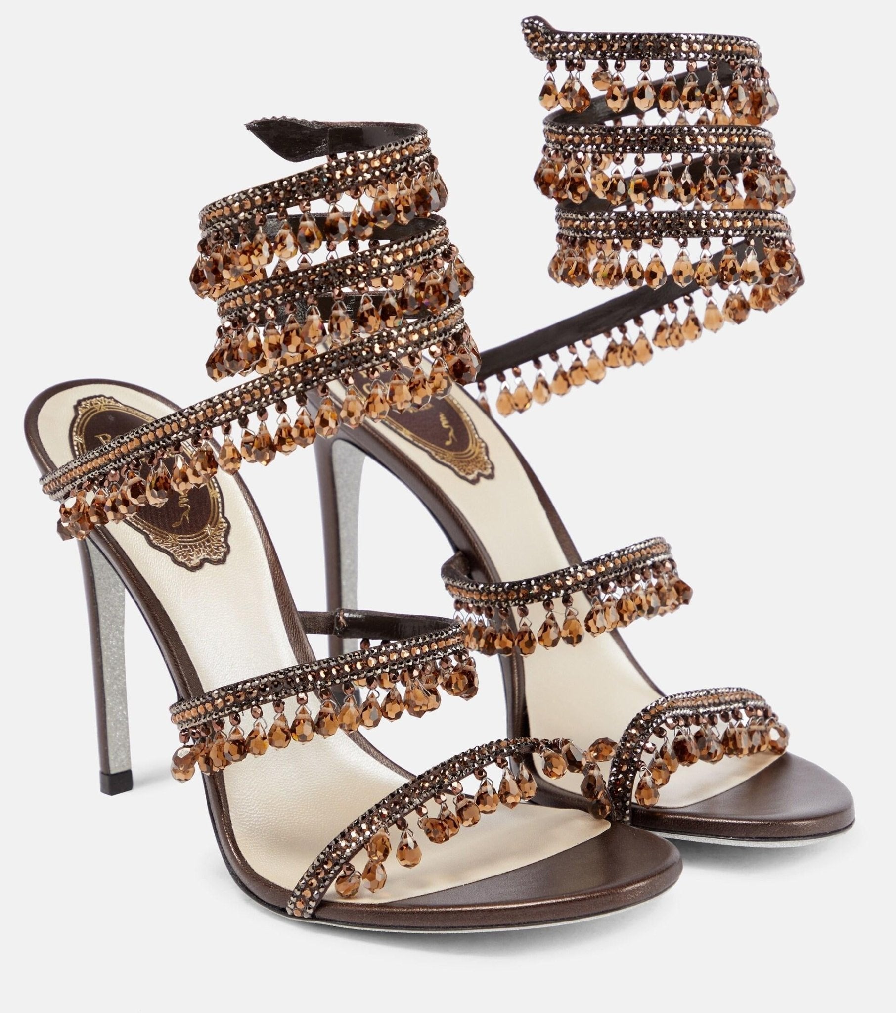 RENE C HIGH HEELS BROWN - NV ESSENTIALS