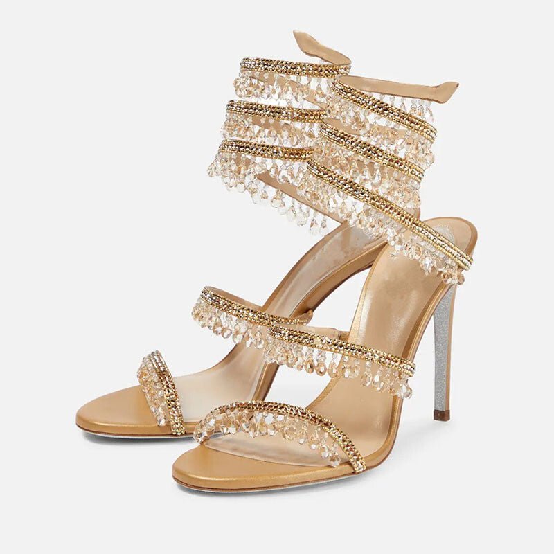 RENE C HIGH HEELS GOLD - NV ESSENTIALS