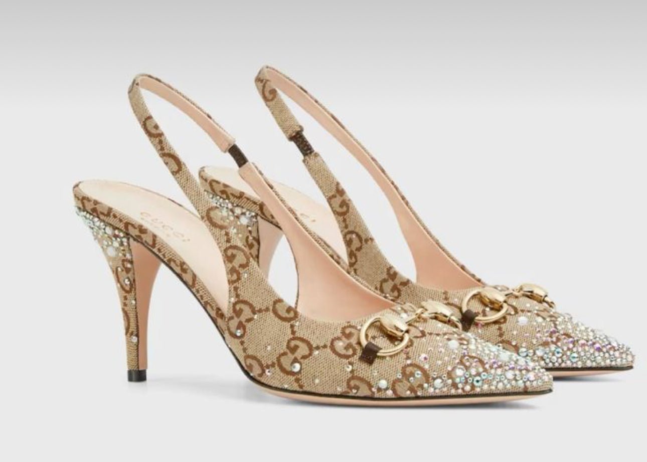 rhinestone heels - NV ESSENTIALS
