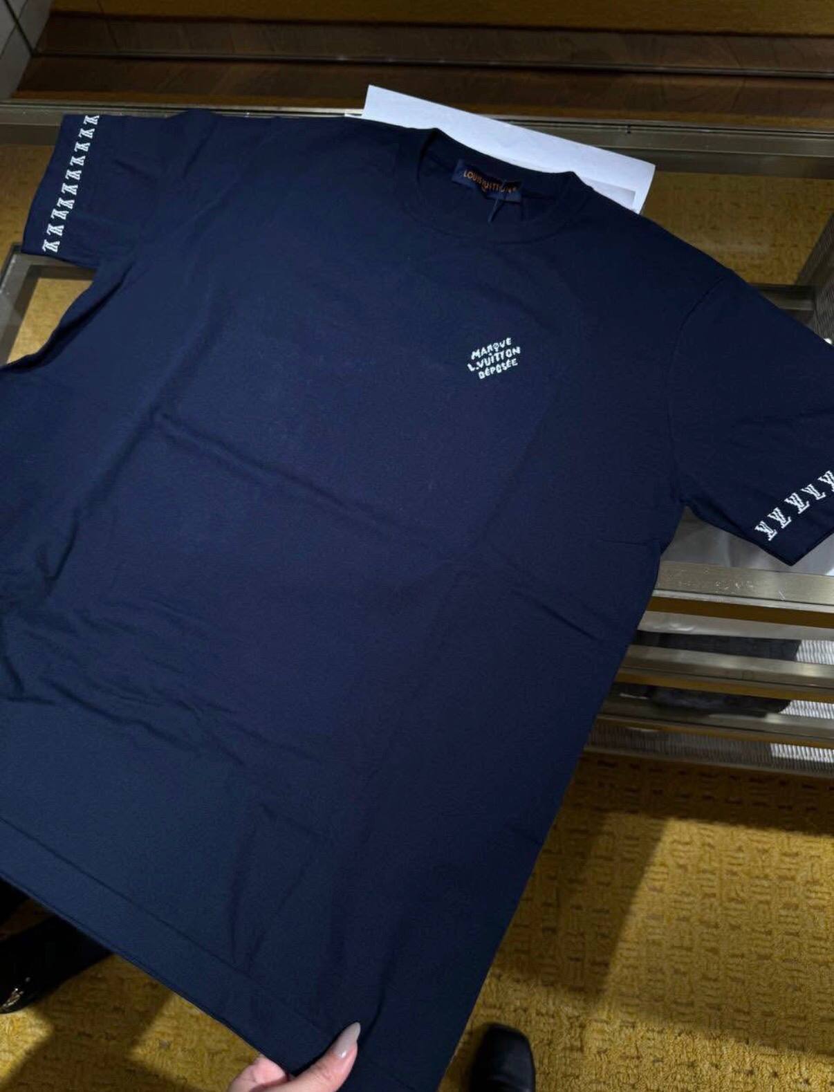 T-SHIRT LV NAVY BLUE - NV ESSENTIALS