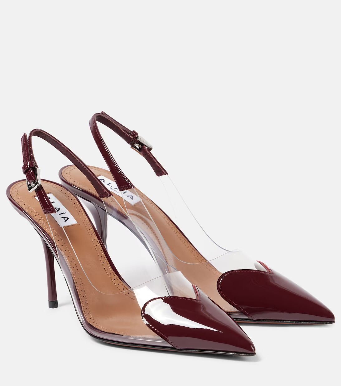 ALAÏ HEELS BORDEAUX - NV ESSENTIALS