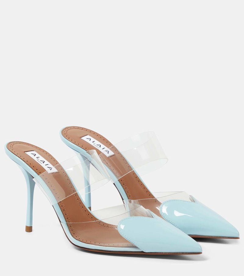 ALAÏ SANDAL HEELS BABY BLUE - NV ESSENTIALS