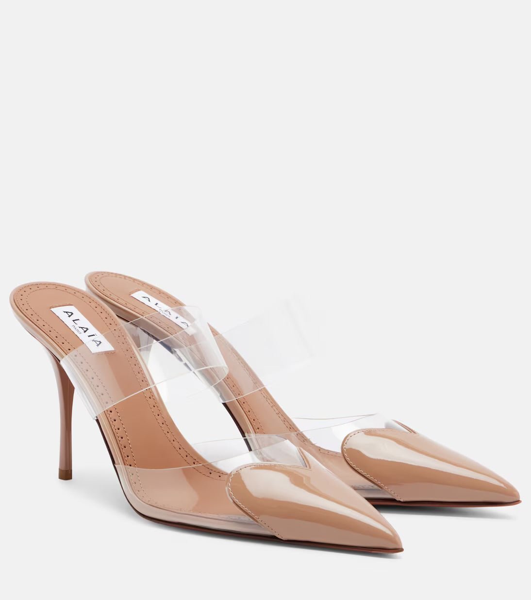 ALAÏ SANDAL HEELS NUDE - NV ESSENTIALS