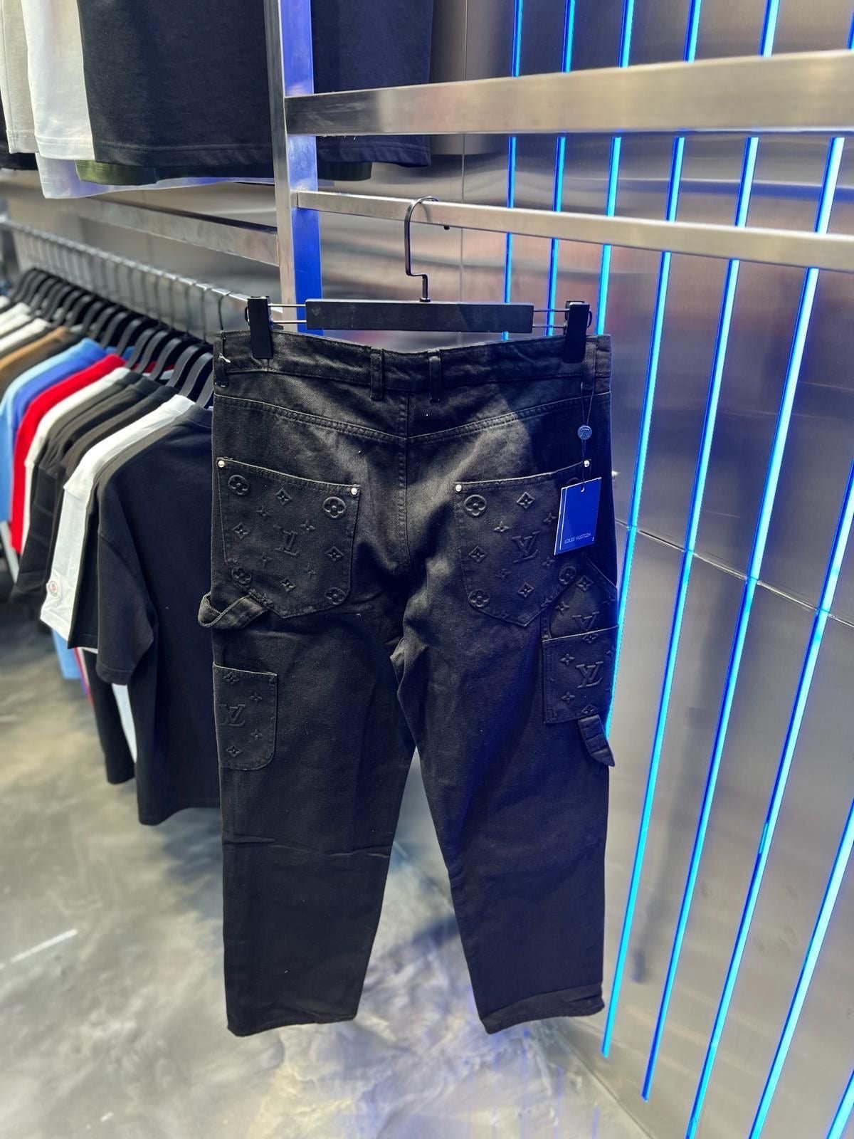 carpenter denim jeans black - NV ESSENTIALS