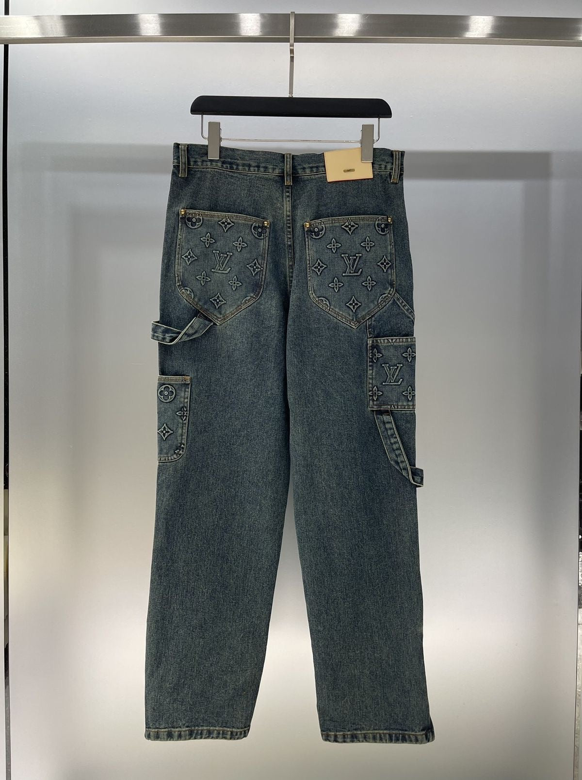 carpenter denim jeans dark wash - NV ESSENTIALS