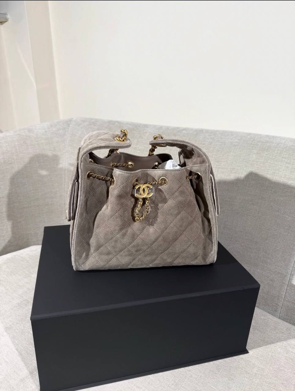 Chanel Bag Gray - NV ESSENTIALS