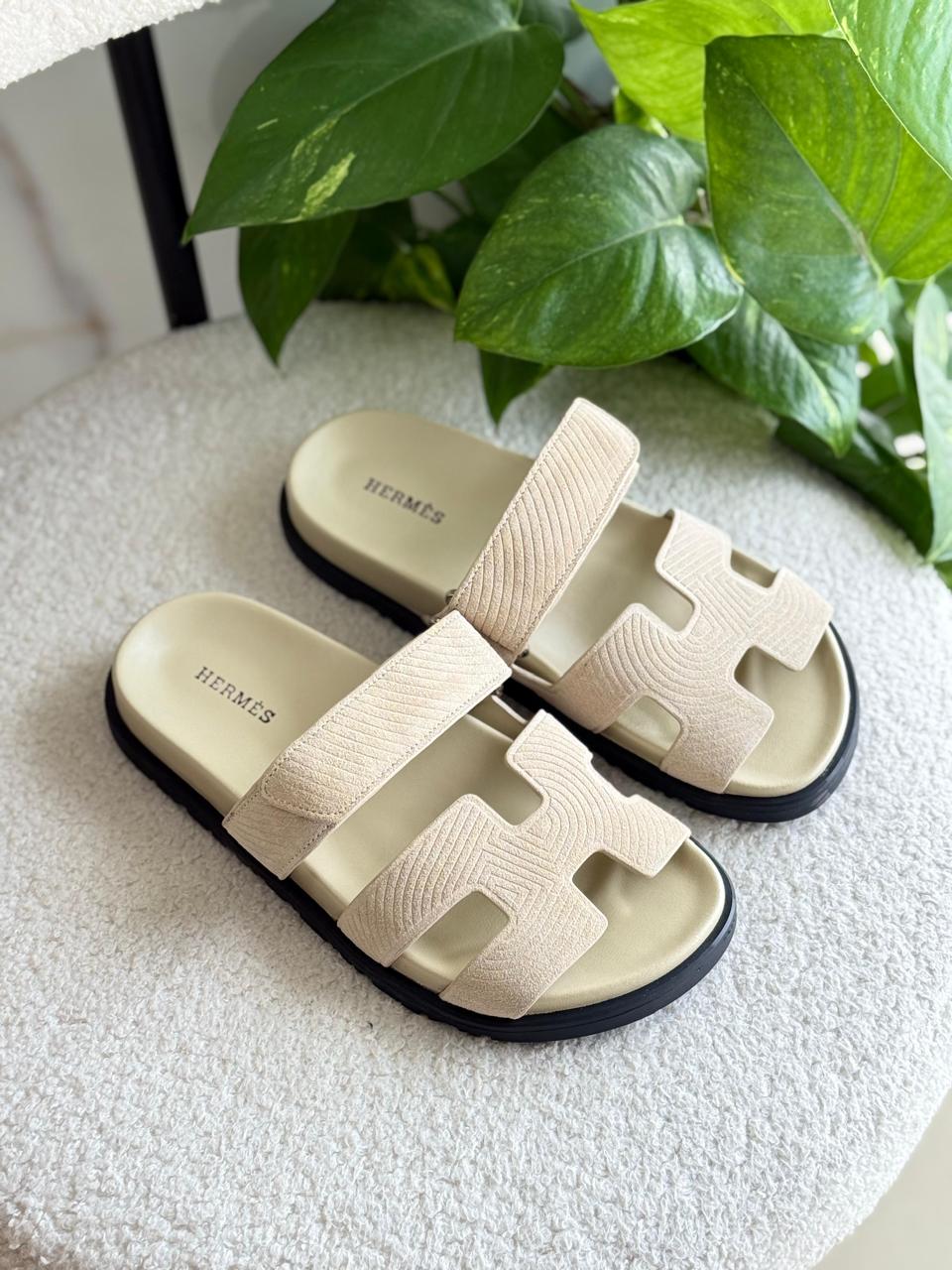 CHYPRE SANDALS TEXTURE BEIGE - NV ESSENTIALS