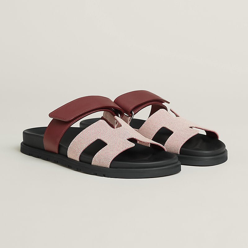 CHYPRE SANDALS TEXTURE CHERRY - NV ESSENTIALS