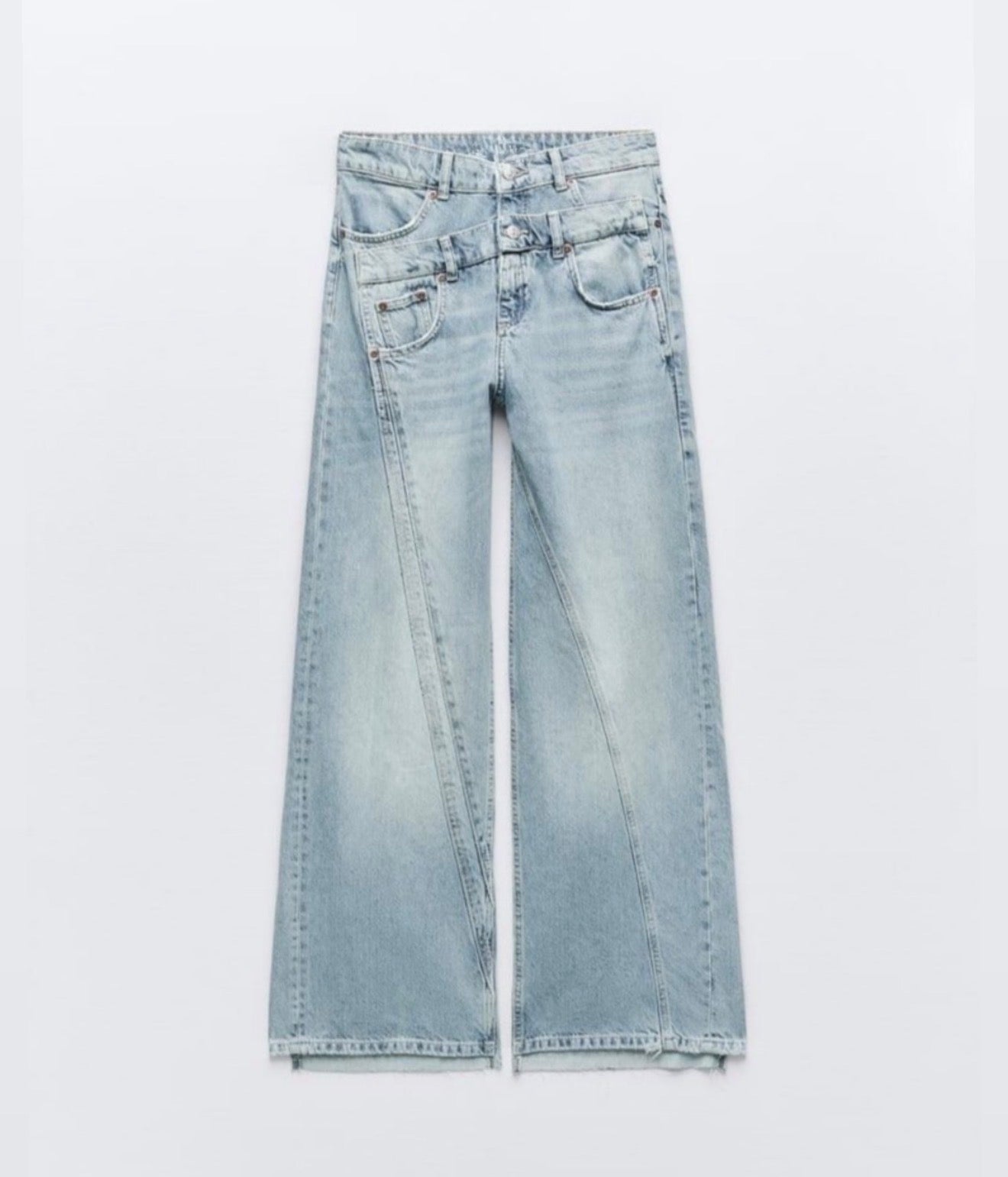 DOUBLE DENIM JEANS - NV ESSENTIALS
