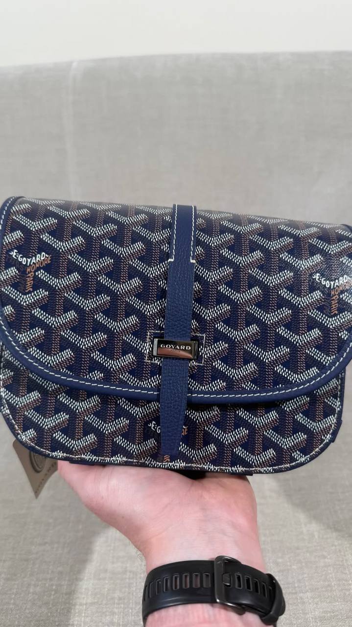 Goyard Blue Satchel - NV ESSENTIALS