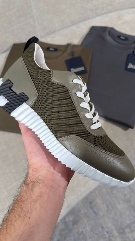 Hermès Bouncing Sneaker - Kaki - NV ESSENTIALS