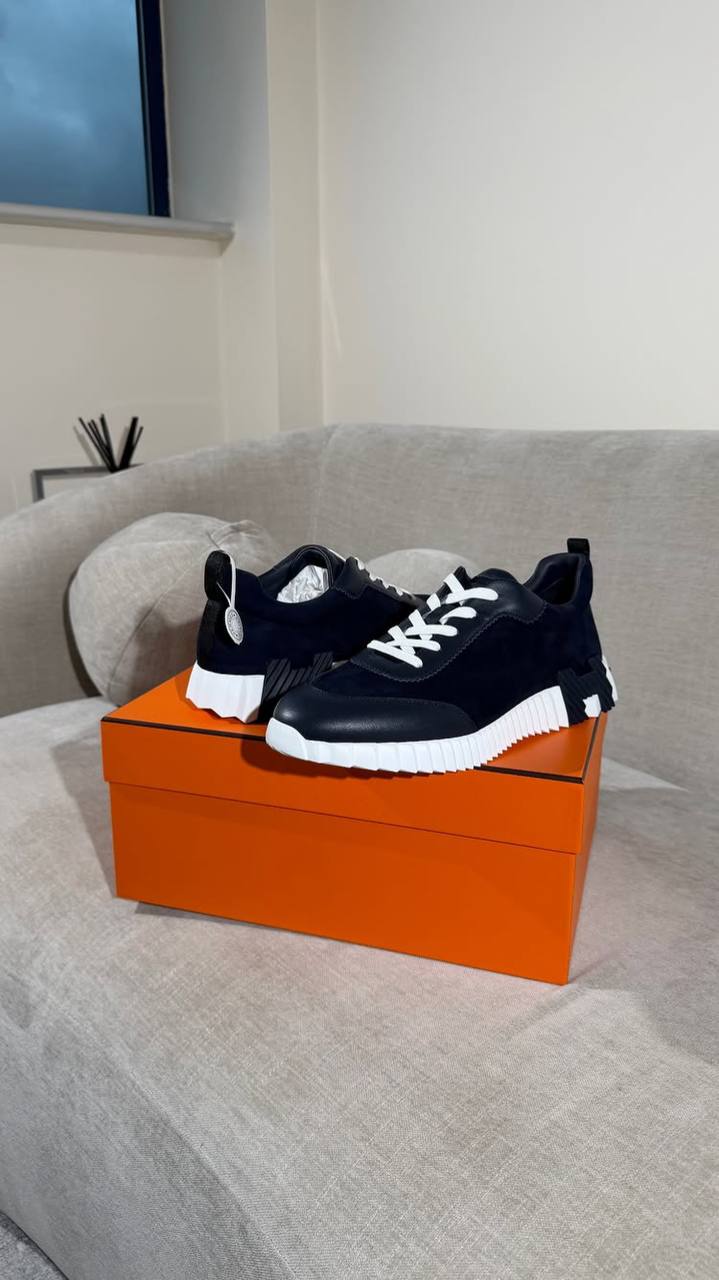 Hermès Bouncing Sneaker - Noir/Blanc - NV ESSENTIALS