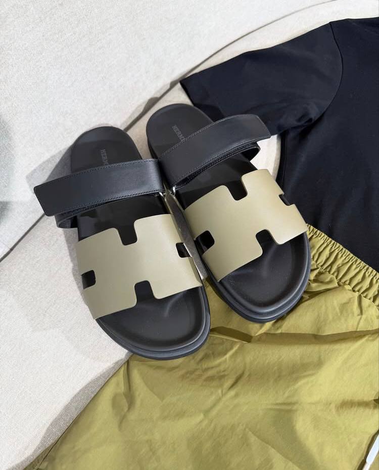 Hermès Chypre - Kaki/Olive - NV ESSENTIALS