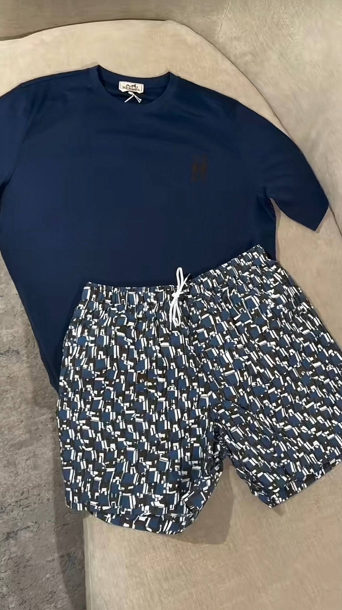 Hermes Set Navy Blue - NV ESSENTIALS