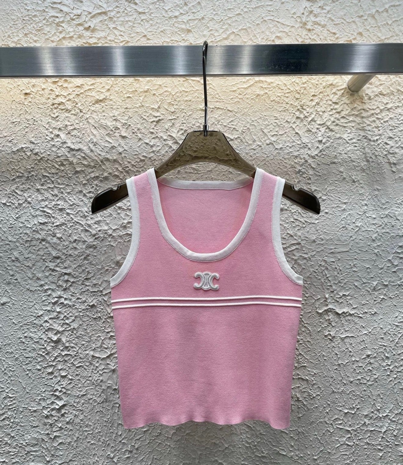 LIGHT PINK CELINA TOP - NV ESSENTIALS