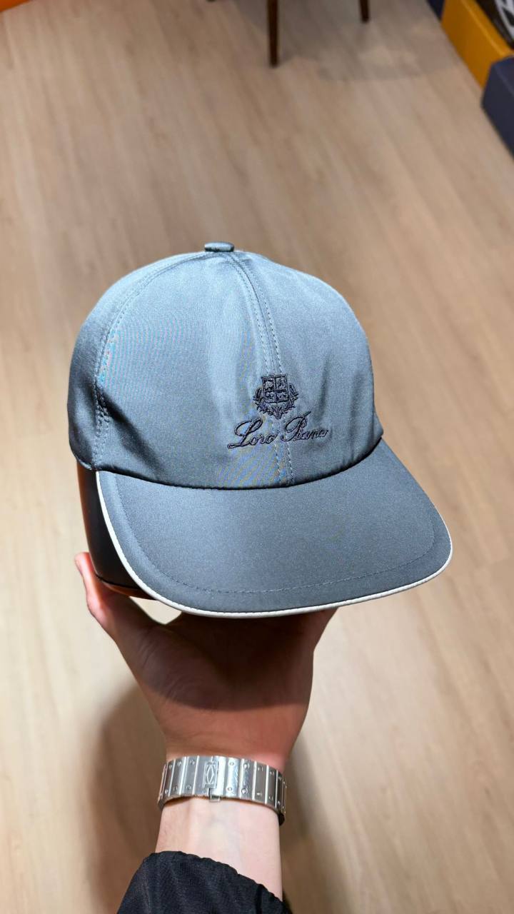 Loro Piana Casquette Bleu Acier - NV ESSENTIALS