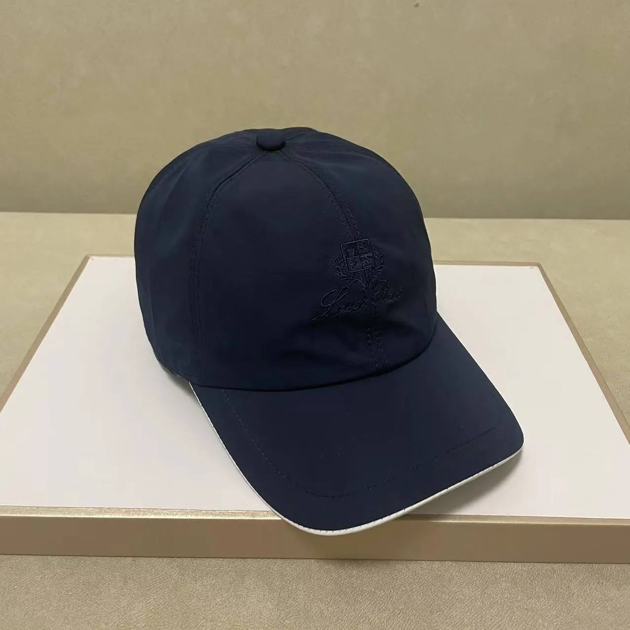 Loro Piana Navy Blue Cap - NV ESSENTIALS