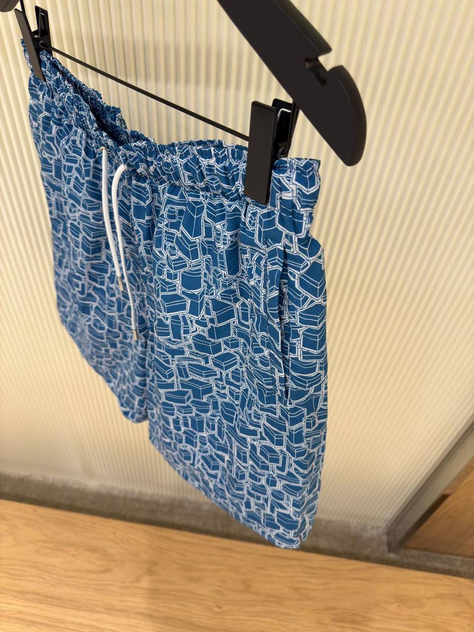 Louis Vuitton – 3D Cube Print Swim Shorts - NV ESSENTIALS