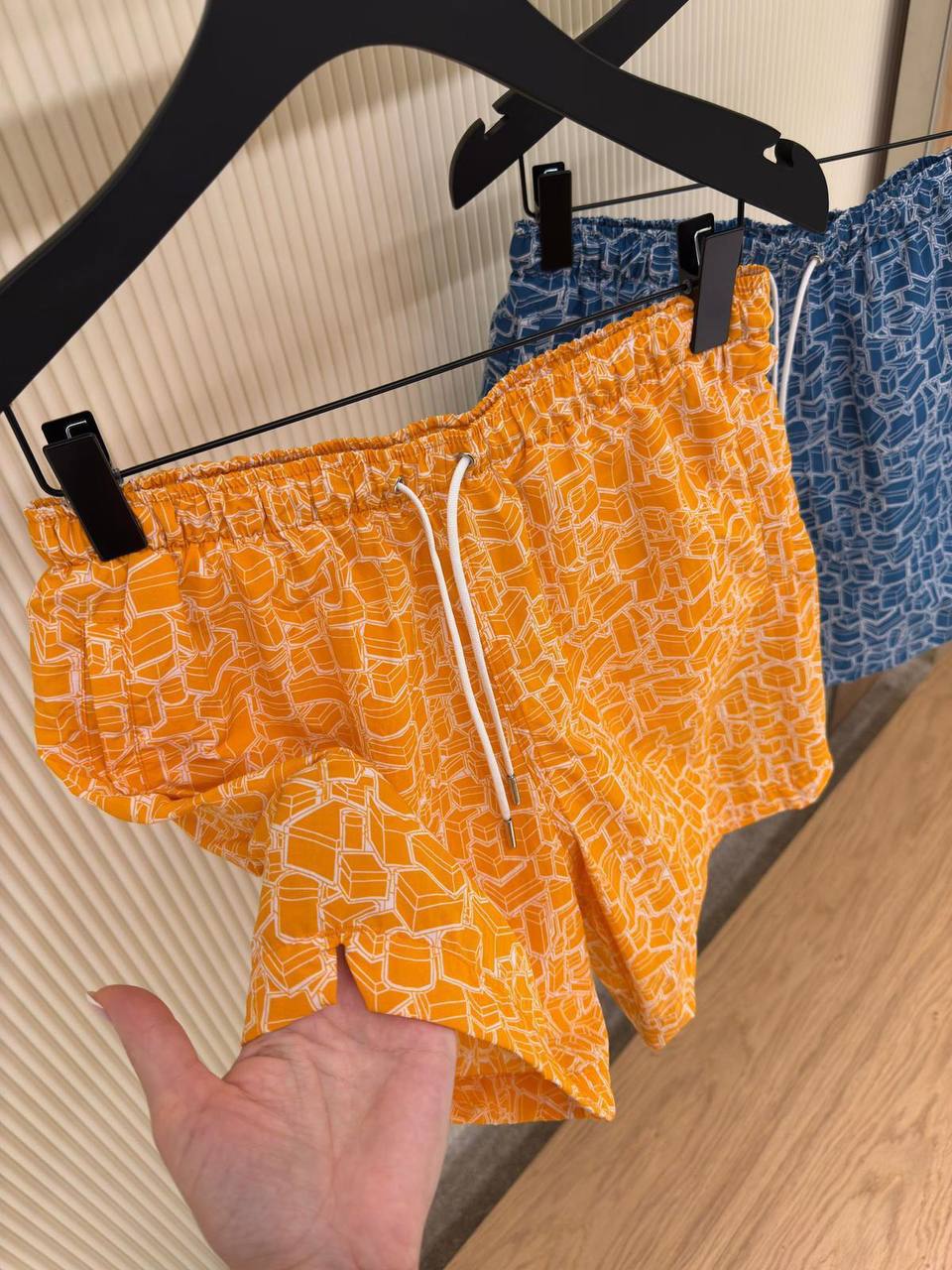 Louis Vuitton – 3D Cube Print Swim Shorts - NV ESSENTIALS