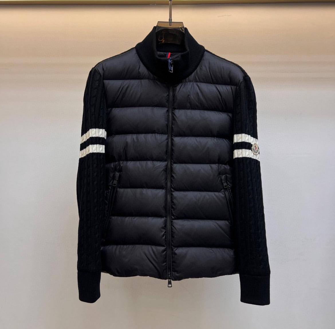 Moncler Cardigan Black - NV ESSENTIALS
