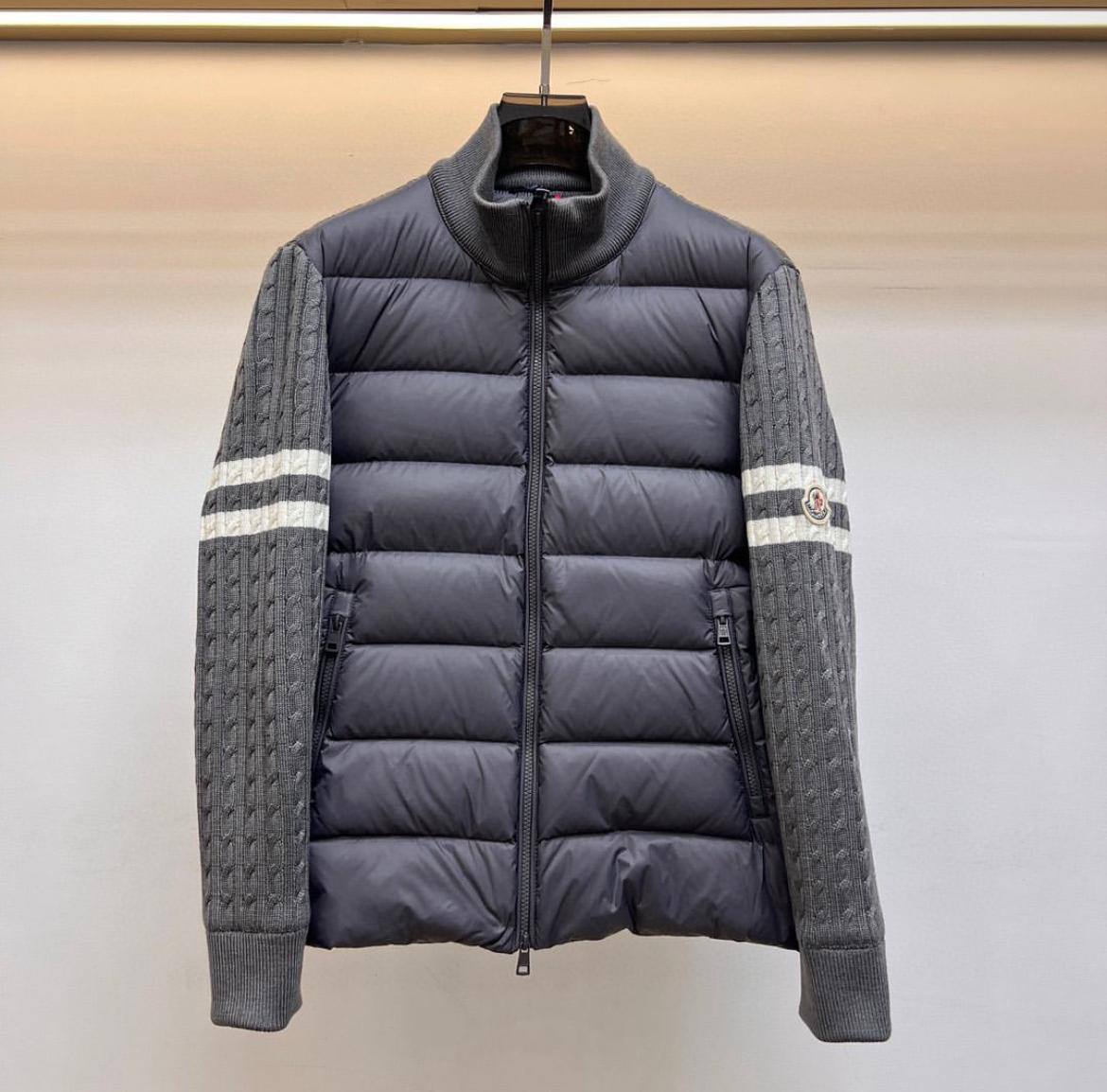 Moncler Cardigan Grey - NV ESSENTIALS