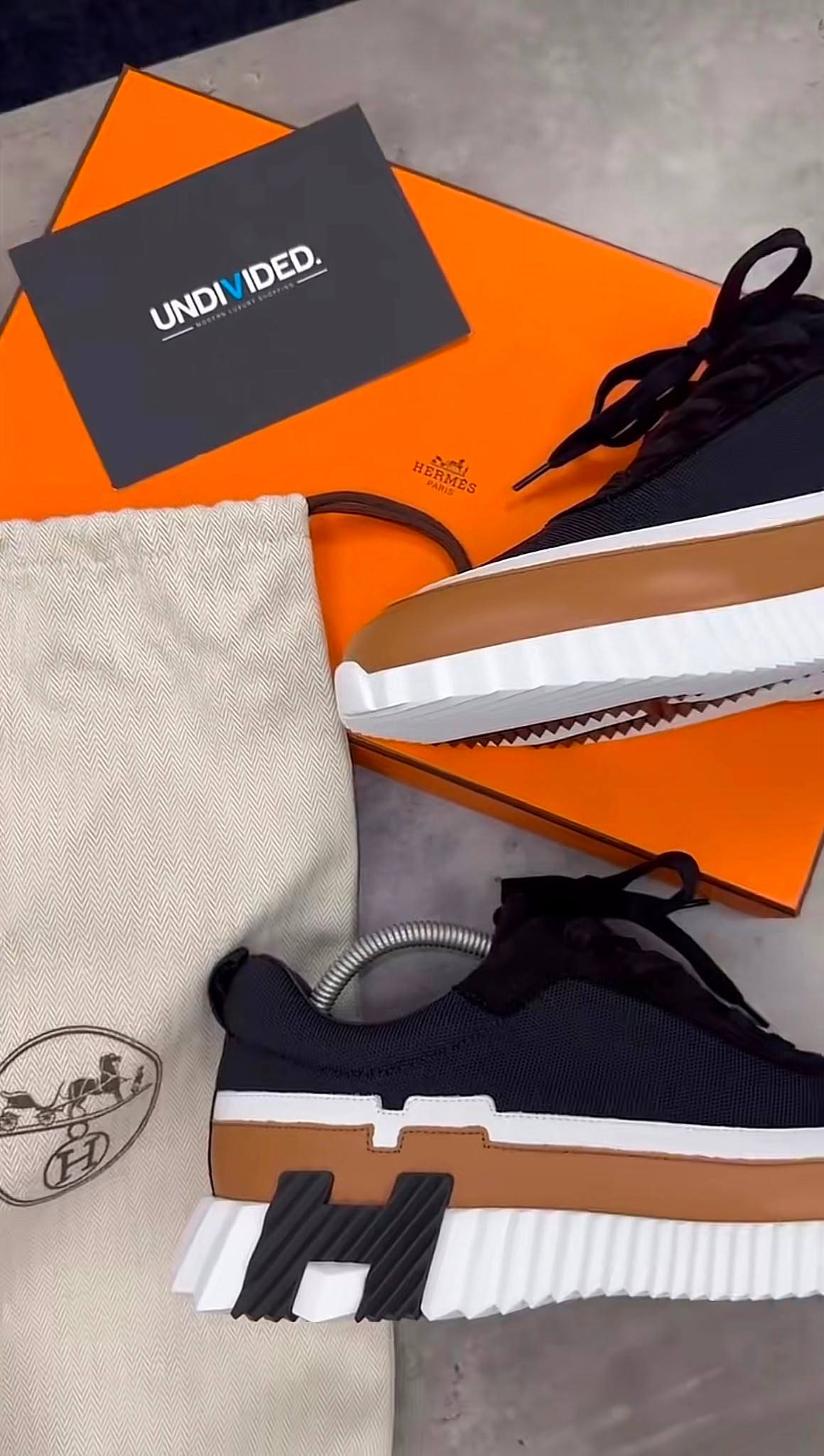 Hermes Bouncing Beige & Black