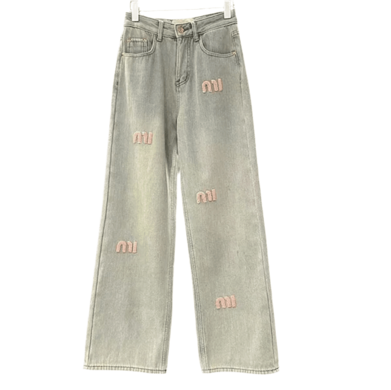PINK LETTERS JEANS - NV ESSENTIALS