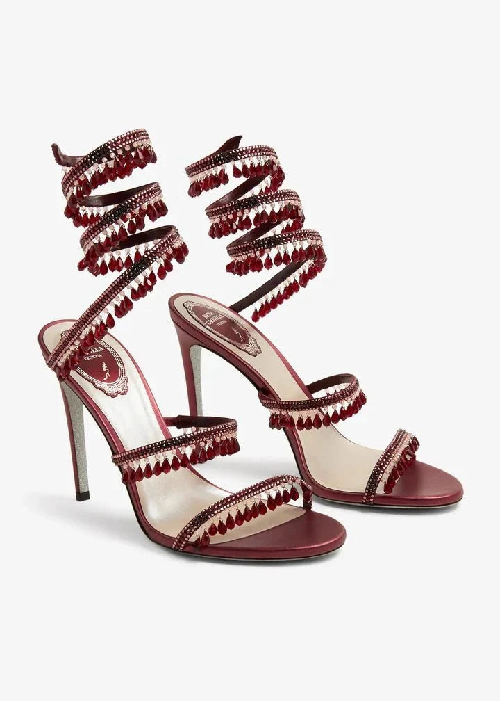 RENE C HIGH HEELS RED - NV ESSENTIALS