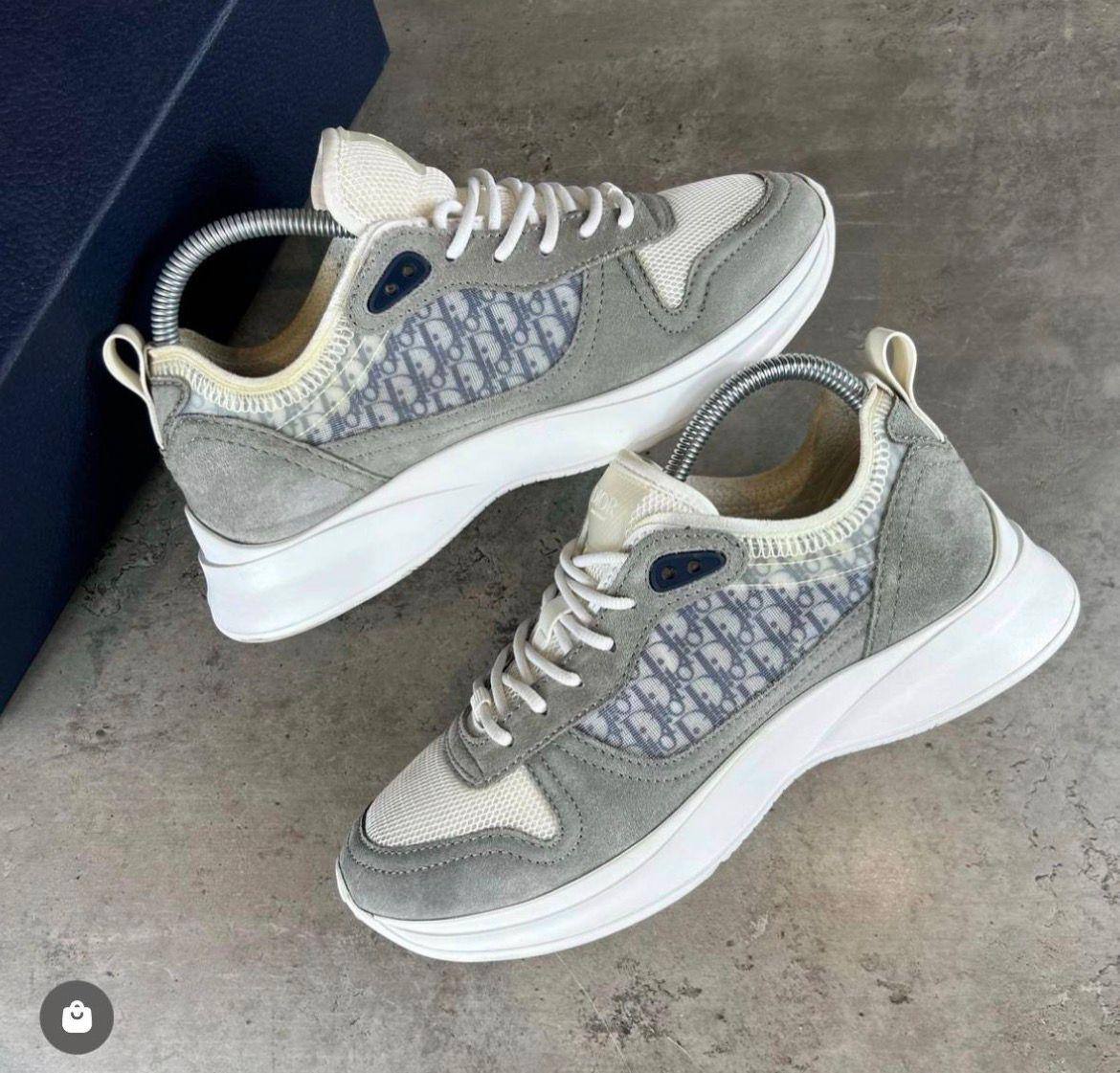 Sneaker Dior B22 Gris/Beige Oblique - NV ESSENTIALS