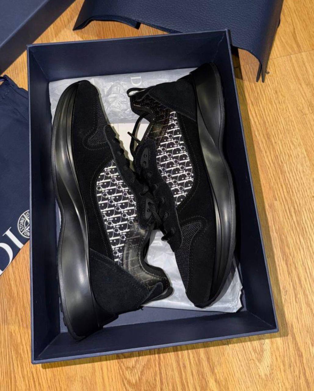 Sneaker Dior B22 Noir Oblique - NV ESSENTIALS