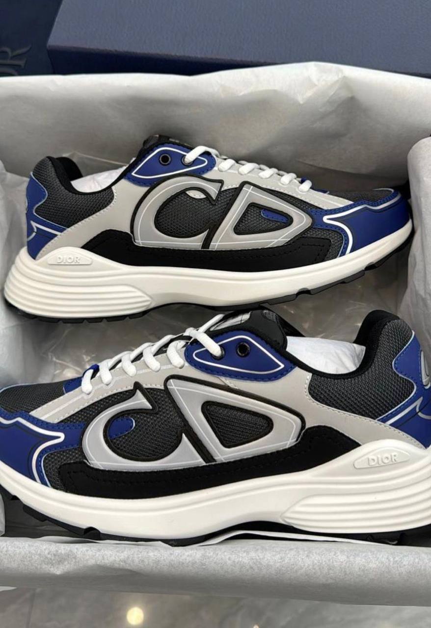 Sneaker Dior B30 Bleu/Gris - NV ESSENTIALS
