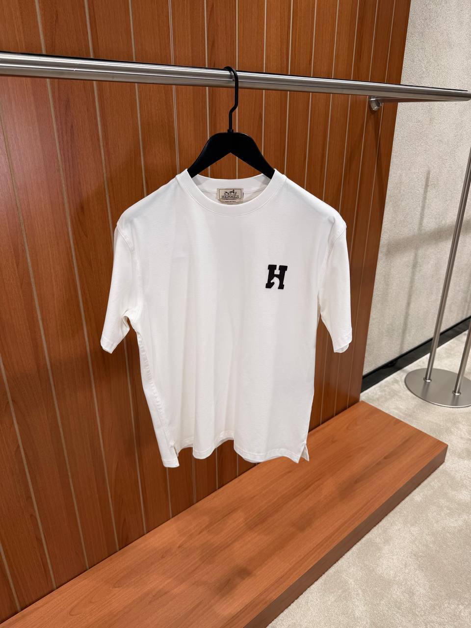 T-Shirt Hermès Blanc Logo H - NV ESSENTIALS