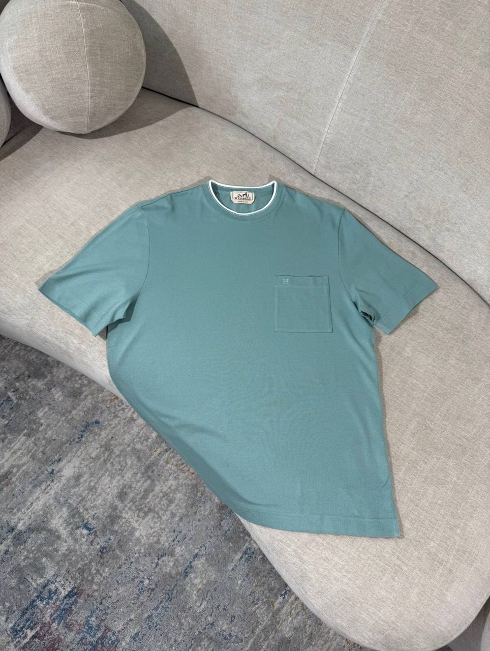 T-Shirt Hermès Vert Céladon - NV ESSENTIALS