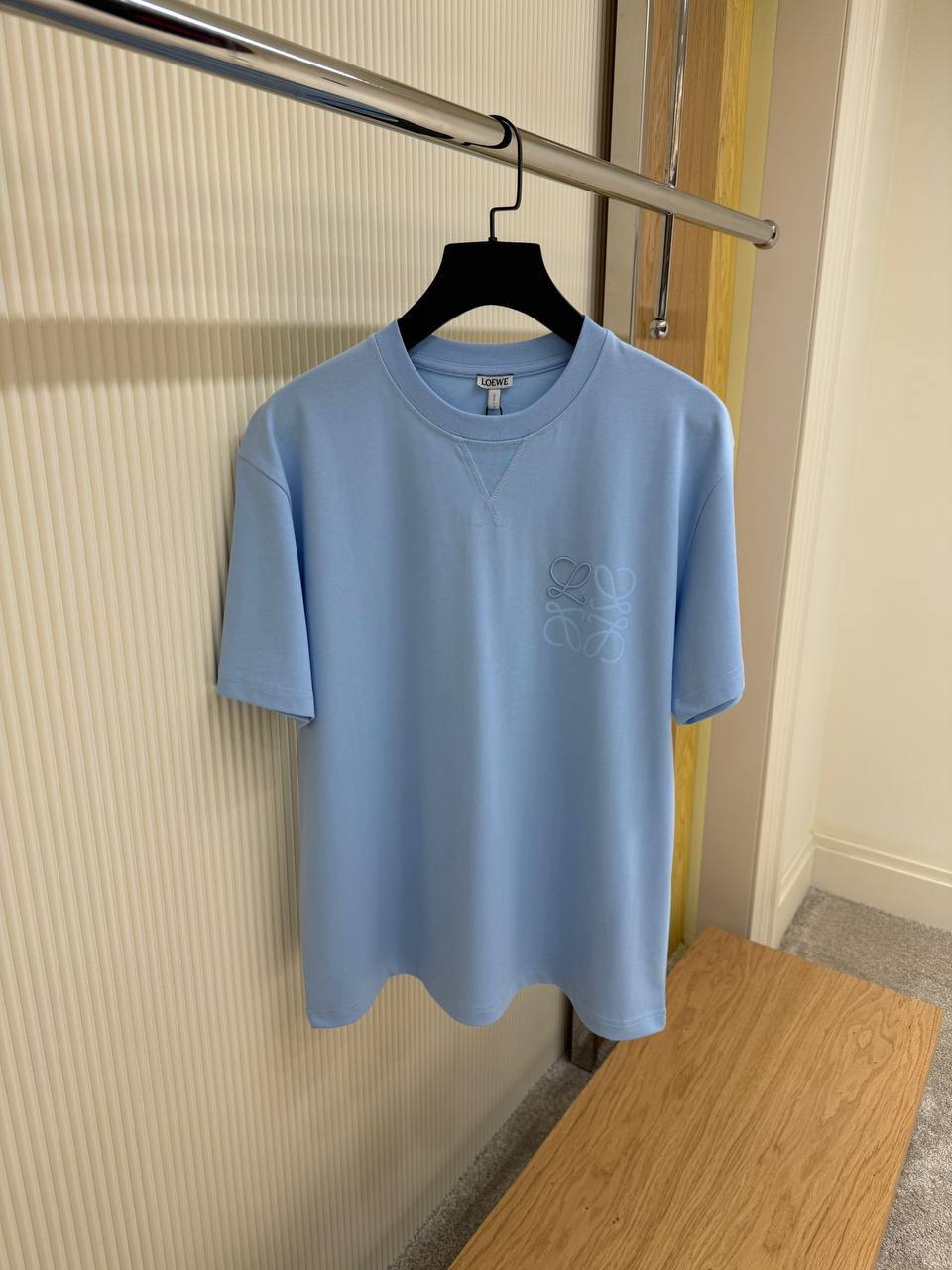 T-Shirt Loewe Bleu Ciel Anagramme - NV ESSENTIALS