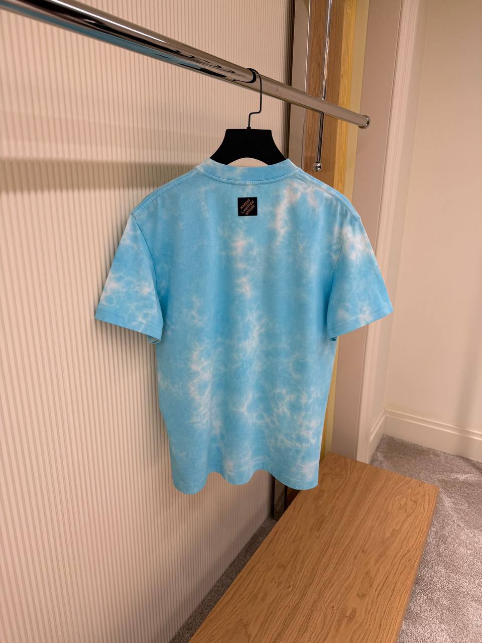 T-Shirt Tie-Dye Graphic Oversize – Bleu Ciel - NV ESSENTIALS