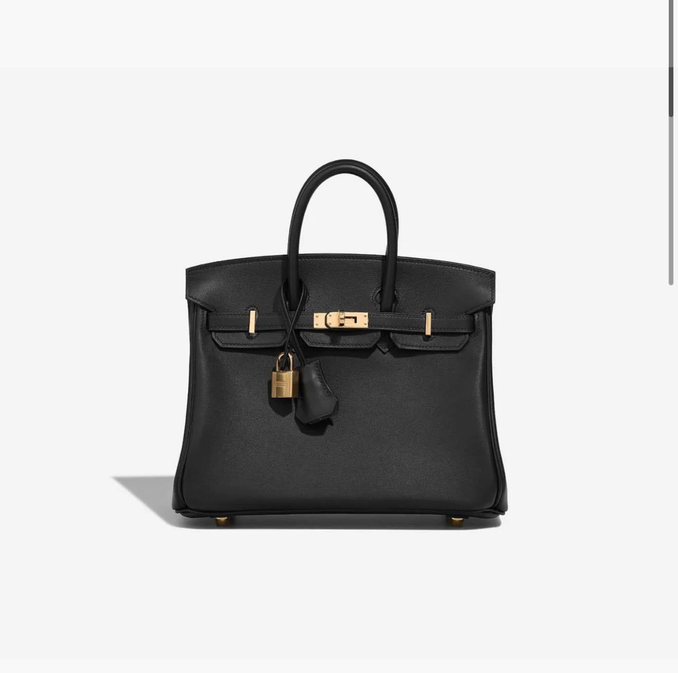 TOP HANDLE BAG 25 BLACK - PREMIUM QUALITY - NV ESSENTIALS