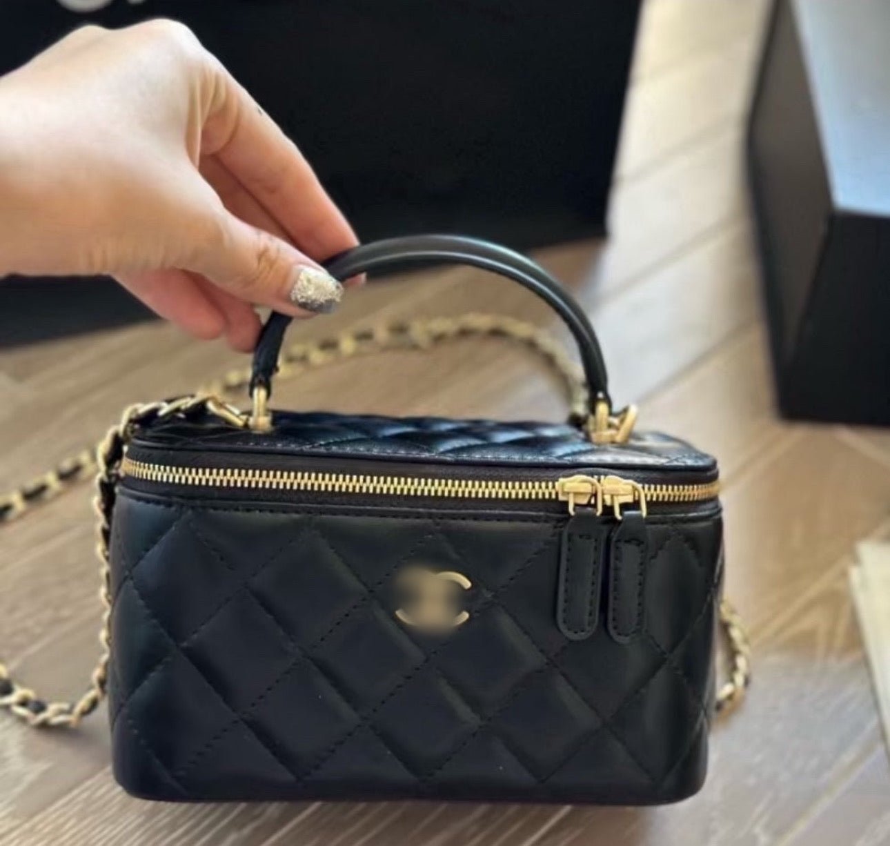 top handle vanity bag - NV ESSENTIALS